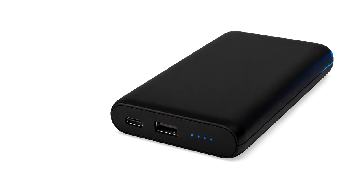 Power Bank Pulse 20K em preto fosco